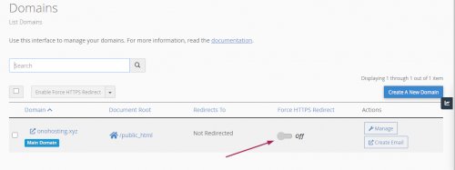 Force HTTPS Redirects