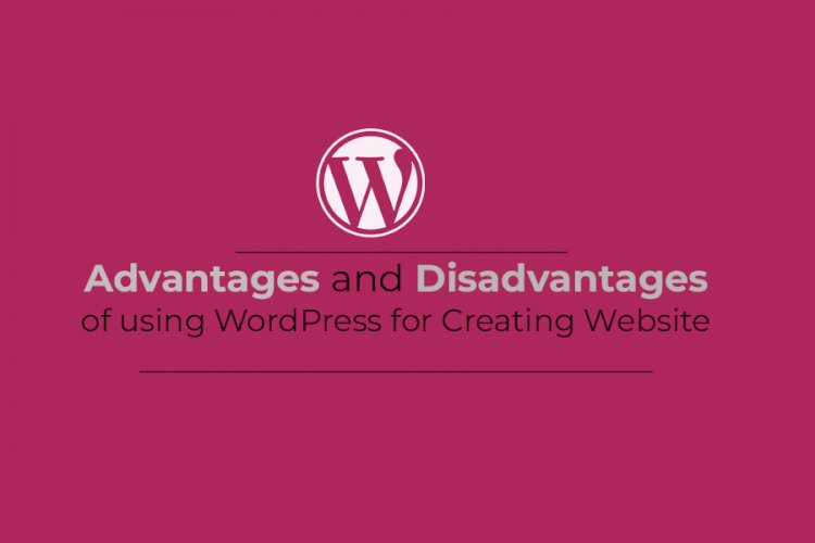 Advantages & Disadvantages of using WordPress for Creating Website